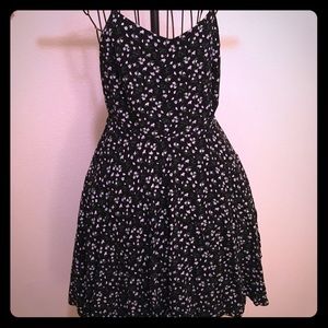 Black Floral Dress